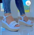 hermosa sandalia en yute ref p181 pago contraentrega