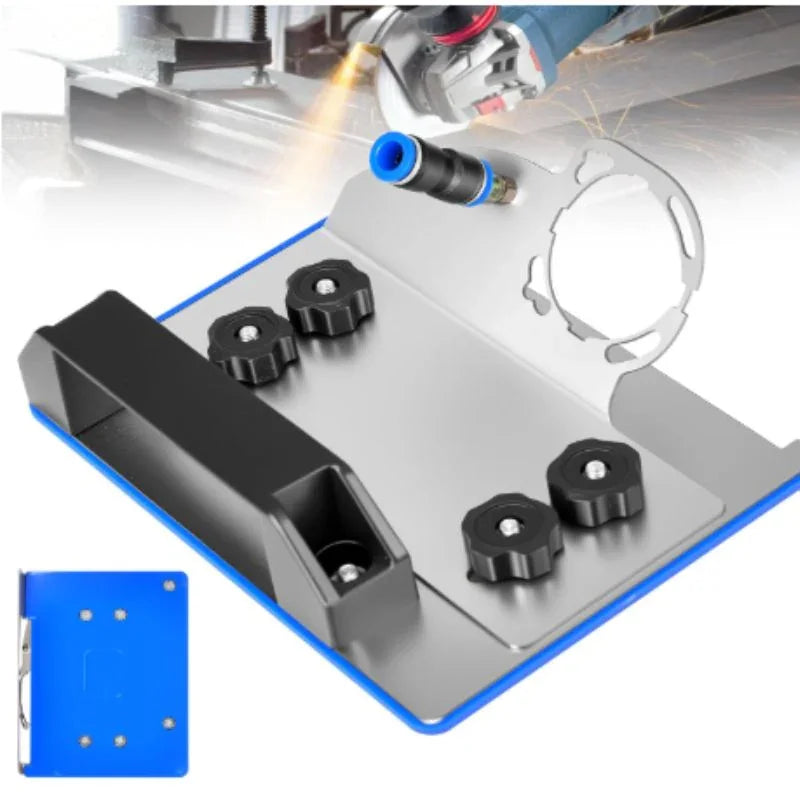 Base ajustable para nivel laser de 16 líneas verdes, soporte metálico para herramientas de precisión.