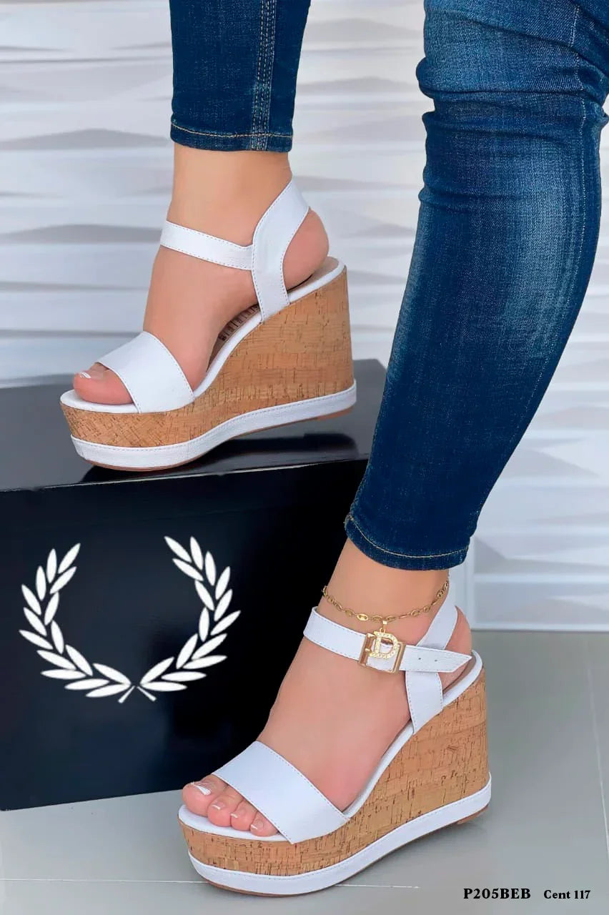 Sandalias de Plataforma en yute p205 – Envío Gratis y Pago Contra Entrega