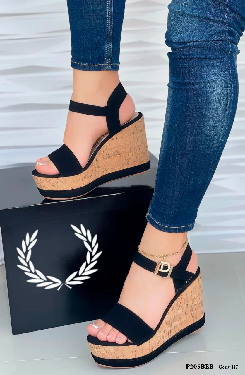 Sandalias de Plataforma en yute p205 – Envío Gratis y Pago Contra Entrega