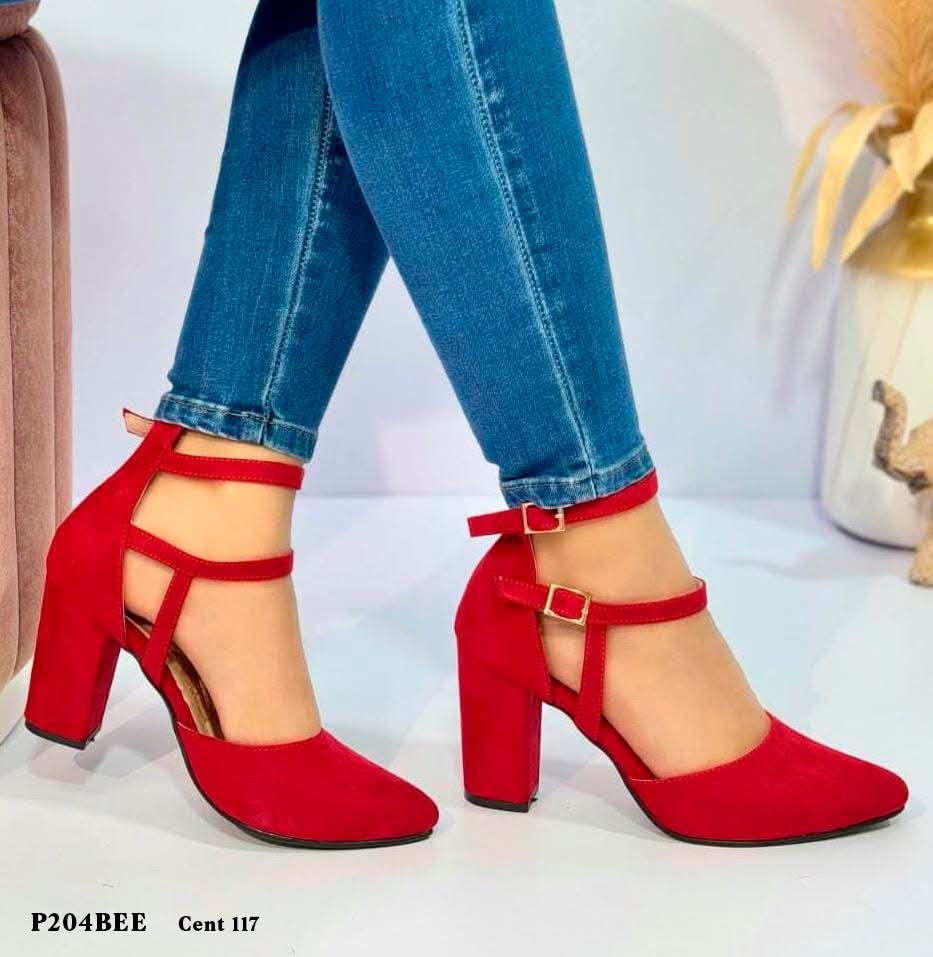 Tacones Elegantes con Doble Correa - Estilo P204