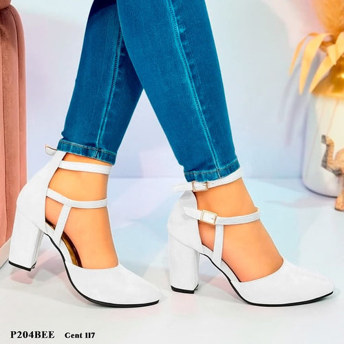 Tacones Elegantes con Doble Correa - Estilo P204