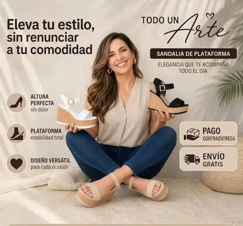 todo un arte calzado con pago contraentrega y envio gratis