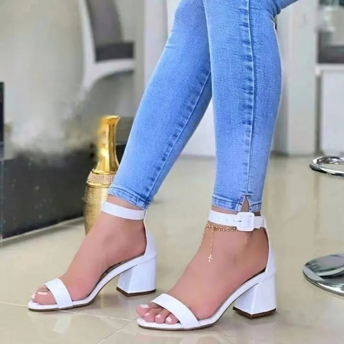 Tacones Cubanos Confort: Elegancia Diaria (Altura 5 ½)
